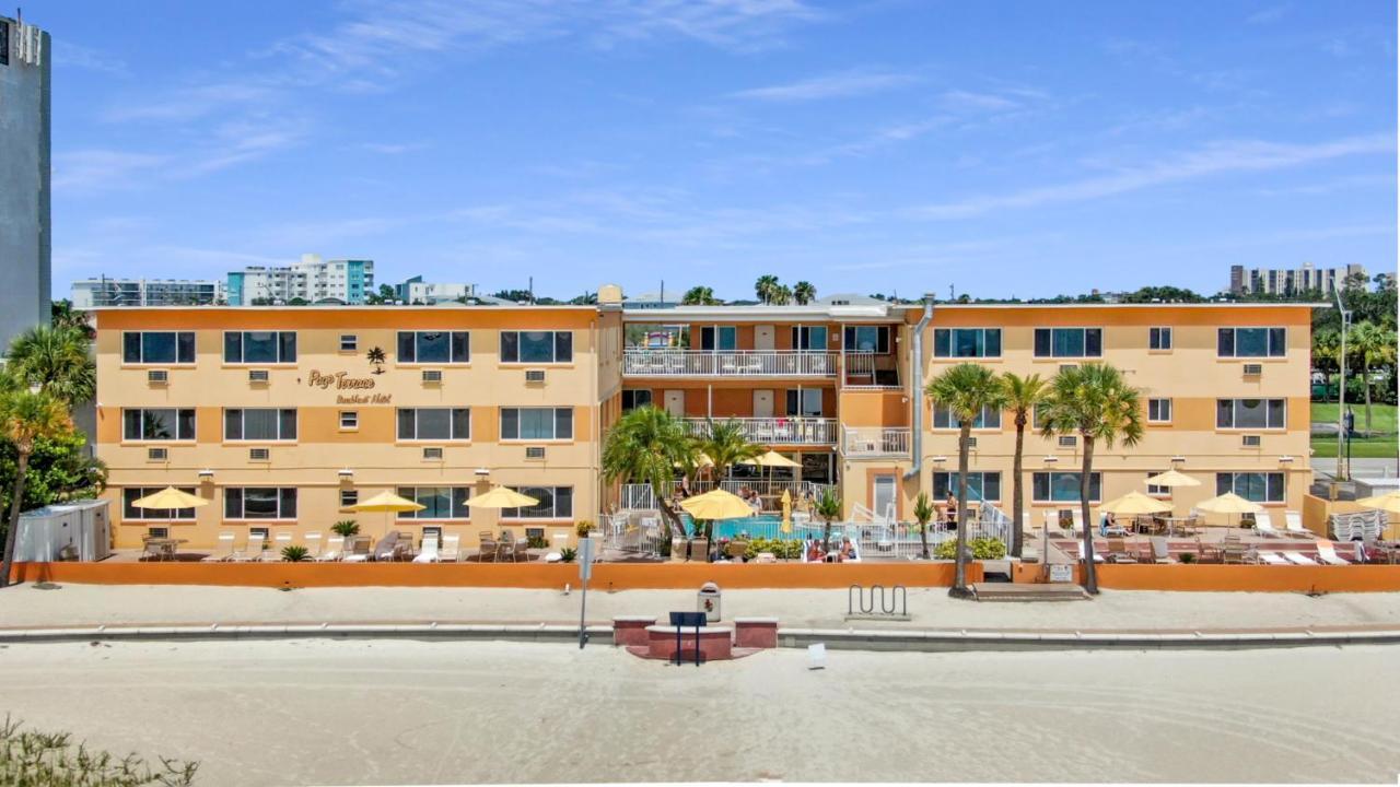 Page Terrace Beachfront Hotel St. Pete Beach Bagian luar foto
